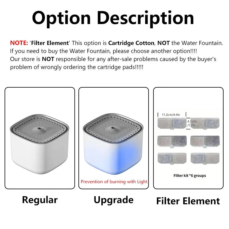 3L Smart Pet Water Fountain Automatic Induction Circulating Filtering Cat Water Drinker USB Electric Mute Cats Water Dispenser